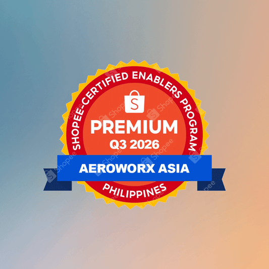 Aeroworx Asia Celebrates Becoming #1 Shopee Premium Enabler